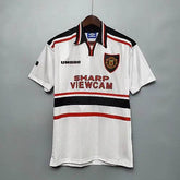 97/98 Manchester United away Football kit - Footyb